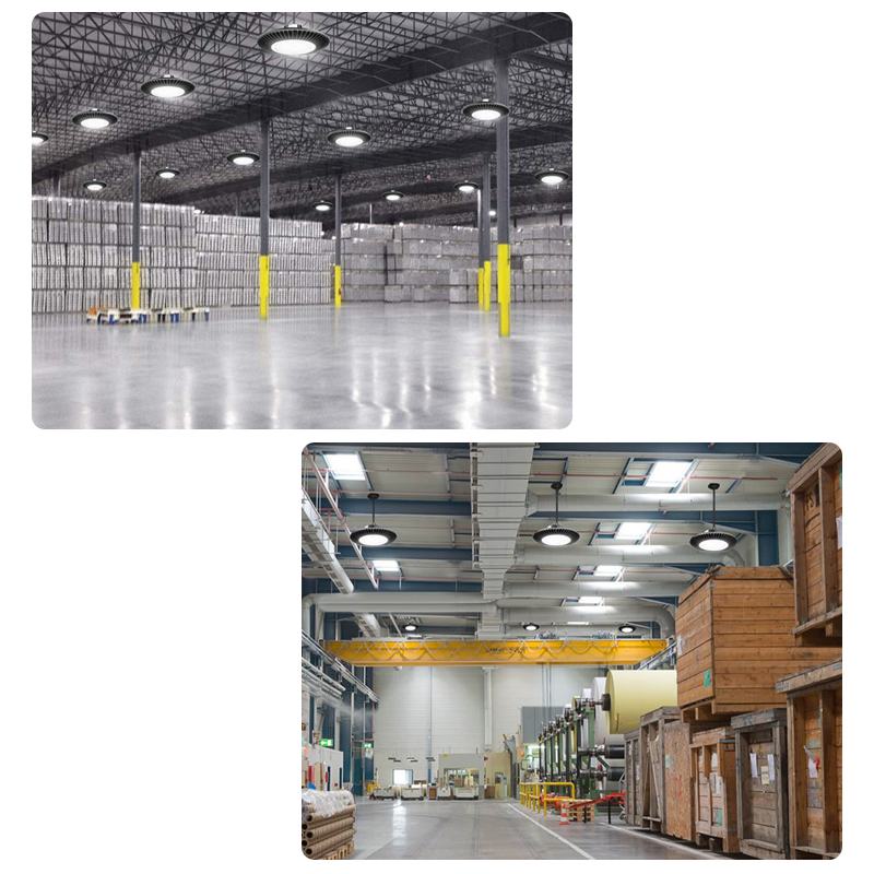 Waterproof Led High Bay Lights 60W/100W/150W/200W IP65 Commercial Lighting Industrial Warehouse Led High Bay Lamp