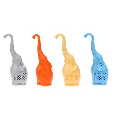 Silicone Elephant Shape Mug Cup Loose Leaf Herb Spiece Filter Tea Infuser