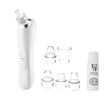 Beauty apparatus for Blackhead microdermabrasion and acne extraction and electric suction grease Beads Face Suction Remover