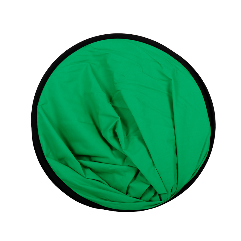 100cmX150cm Collapsible Nylon Oval Reflector 2 in 1 Blue and Green Background Board Folding Backdrops Photo Studio Accessories