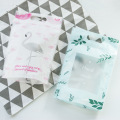 10PCS New Flamingo Candy Cookie Self-Styled Packaging Bag Handmade Biscuits Oatmeal Plastic Zipper Bag Wedding Party Gift Bags