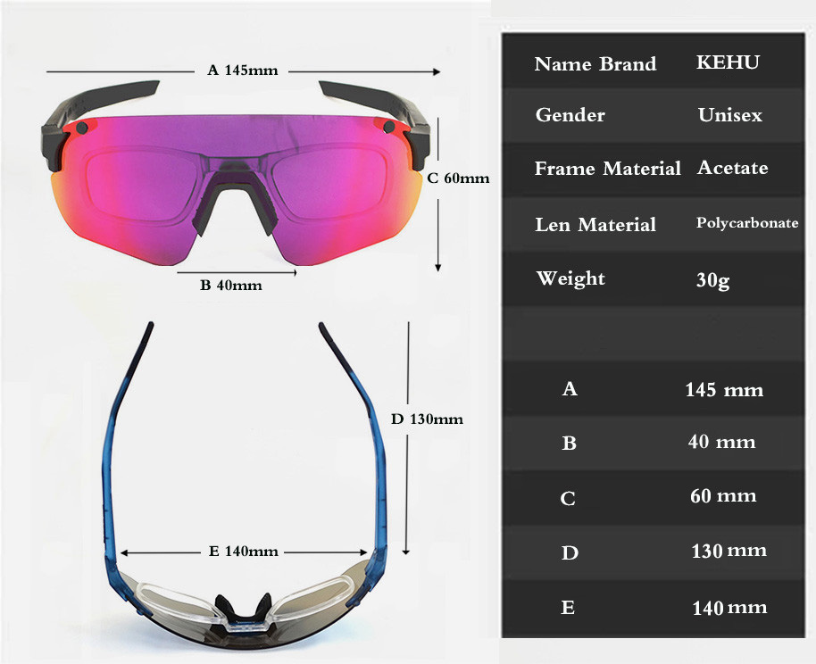 New Design photochromism Cycling Glasses For Man Women Bike Eyewear Cycling Sunglasses 4 Lens UV400 Sport Glasses Fietsbril