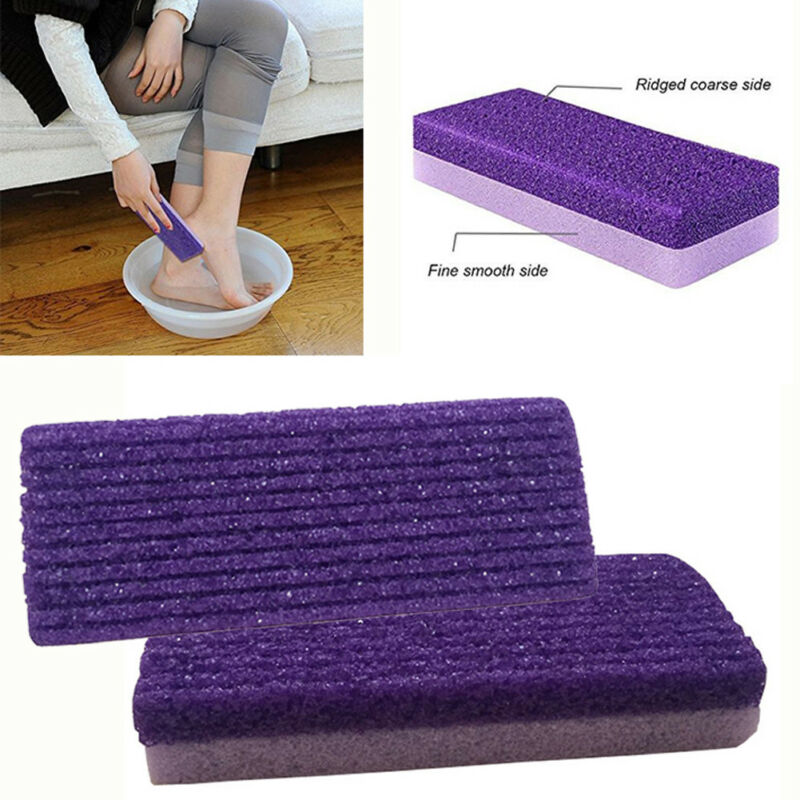 Heel Care Cleaning Tool Foot Pumice Sponge Callus Exfoliate Stone Hard Skin Remove Pedicure Scrubber For Rough Heel