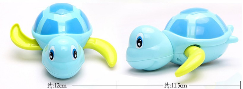 Baby Bath Toy New Born Babies Swim Turtle Wound-up Chain Small Animal Children Classic Toys