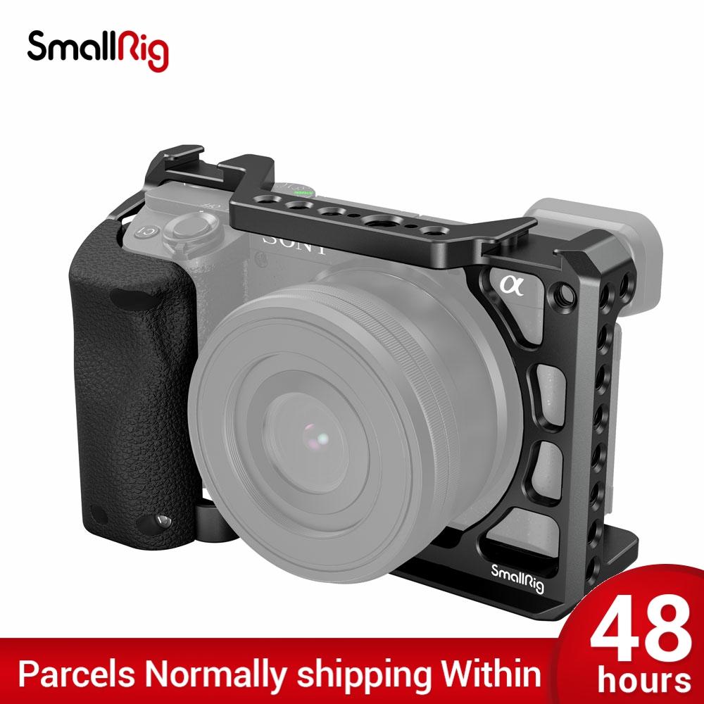 SmallRig Camera Cage with Silicone Handle for Sony A6100/A6300/A6400 Camera 3164