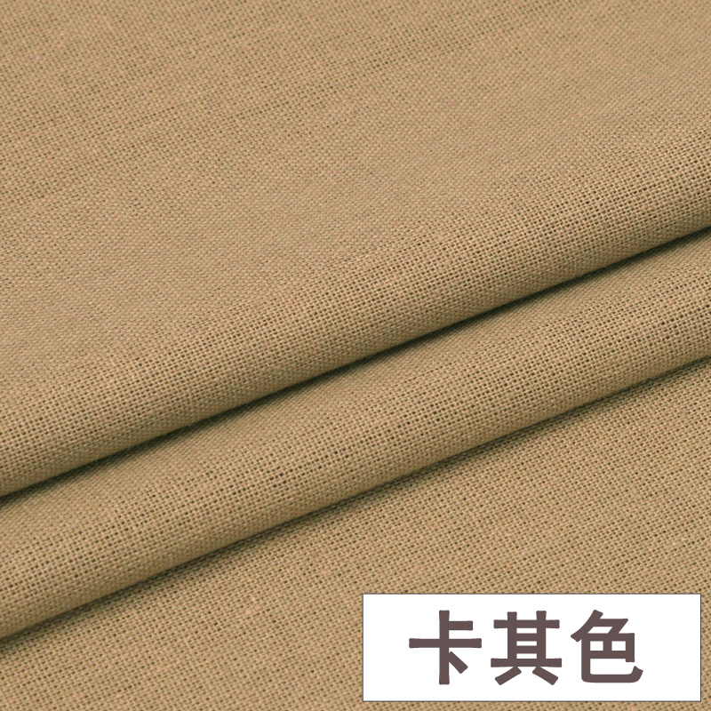 Cotton linen fabric Soft breathable DIY material sewing for thin summer clothing home decorate cloth 140*50cm
