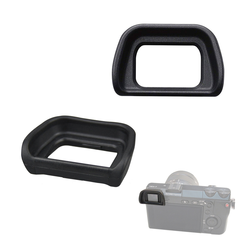 2Pcs FDA-EP10 Camera Eyepiece Viewfinder Eyecup Protector Replacement for S0ny NEX-7 NEX-6 FDA-EV1S A6000 A6300 A5100 A7000