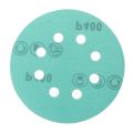 10pcsProfessional Anti Clog 125mm Sandpaper 5" Polyester Film Sanding Disc Wet and Dry Hook and Loop Abrasive with Grits 60~2000