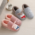 Winter Slippers Women Cute Cartoon Warm Slippers Velvet Soft Plush Slippers Platform Non Slip Female Shoes Wear-resistant