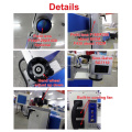 20W 30W fiber laser marking machine separated Super-laser Max Raycus metal engraving machine