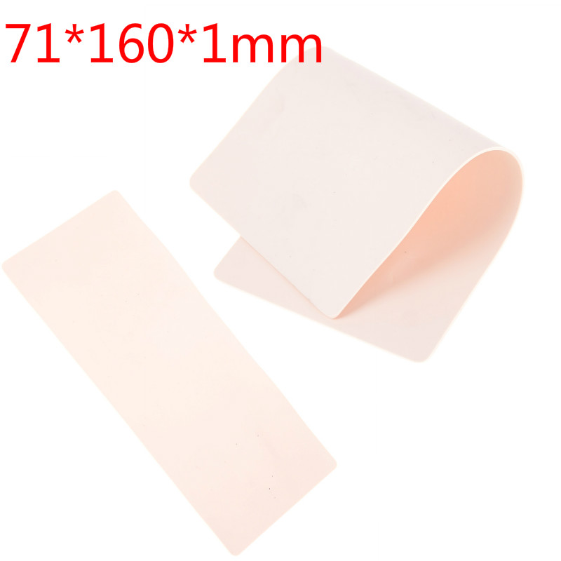 1PCS 71*160*1mm Silicone Scrapbooking Die-Cut Machine Plate Embossing Replacement Pad
