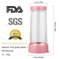 TEENRA 1Pcs Plastic Sieve Cup Powder Flour Sieve Rotate Convenient Durable Manual Flour Sieve Kitchen Baking Pastry Tools