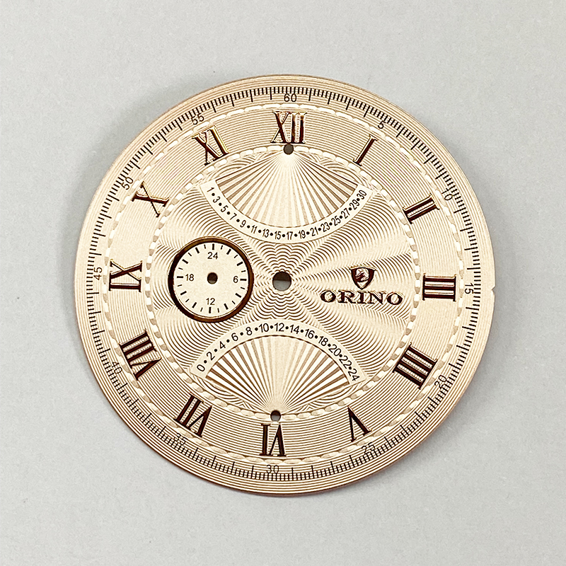 black watch dial 