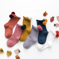 BalleenShiny Venonat Socks Baby Boys Girls Cotton Fashion Socks Soft Comfortable Children Kids Candy Color Princess Socks Gifts