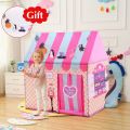 YARD Play Tent For Kids Castle House Cubby Foldable Baby Toy Tent Playhouse Outdoors Indoors Toy Kids Tent for Christmas Gift