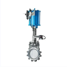 Flange Connection Type Pneumatic Knife Gate Valve