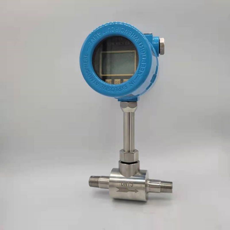 Thermal gas mass flowmeter