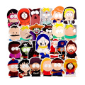 10/50Pcs/set South Park Anime Decor Stickers For Refrigerator Laptop Luggage Children's toy sticker Motorcycle Phone Skateboard