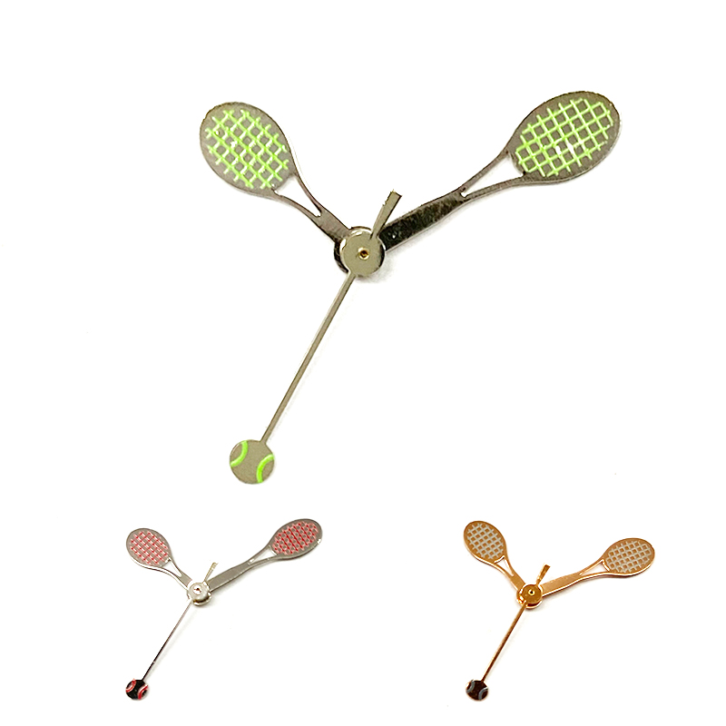 Tennis watch hands