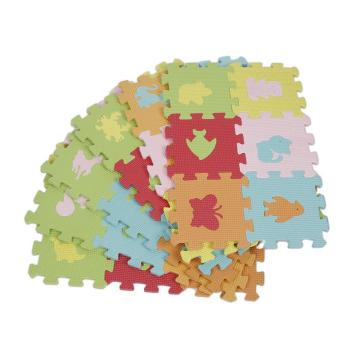 36PCS Animal Pattern Play Floor Mat Colourful Kids Interlocking Baby Soft EVA Foam DIY Jigsaw Puzzle Non-slip Game Mat Baby Gift