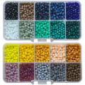 Faceted Rondelle Crystal Beads For Bracelets Loose Beads Set 4MM Flat Lampwork Glass Beads For Jewelry Making Bulk DIY Crafts