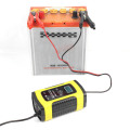 e. 12V 5A pulse accelerator, LCD display, motorcycle battery charger and 12V AGM gel wet automobile battery charger lead acid