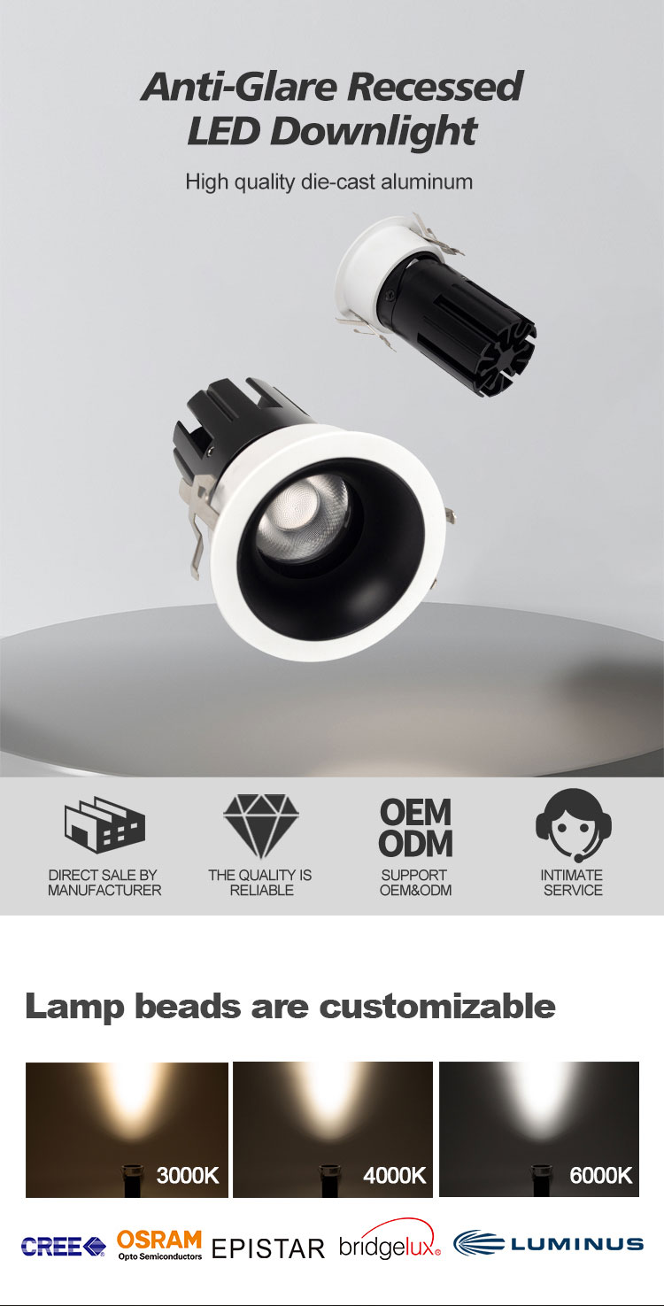 Adjustable led downlight