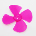 CHengHaoRan Yellow Red Blue four pages Fan leaf propeller 60mm in diameter Inner hole 1.95mm Toy Accessories Model part