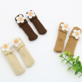 Cute Knitted 16 Piece Chair Legs Table Legs Socks Floor Protective Cover Flower Knot Cover Home Decoration Table Leg Cover