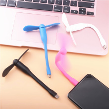 Mini Type C USB Fan Flexible Cool Mobile Phone Fan USB-C Jack Interface USB Gadget Office Portable Summer Gift For Xiaomi4c