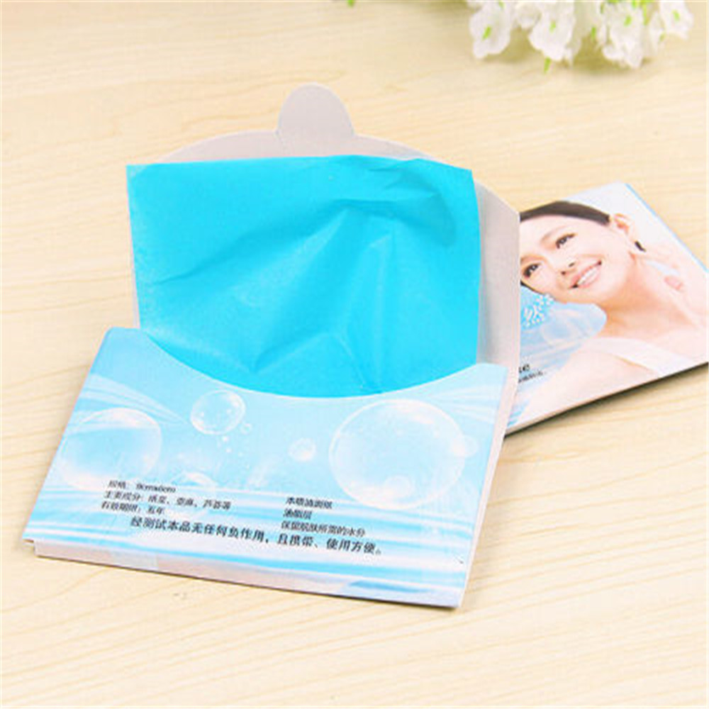 2Pack 100Pcs Powerful Makeup Oil Absorbing Face Paper Absorption Films Cleansing Face Removing Oil