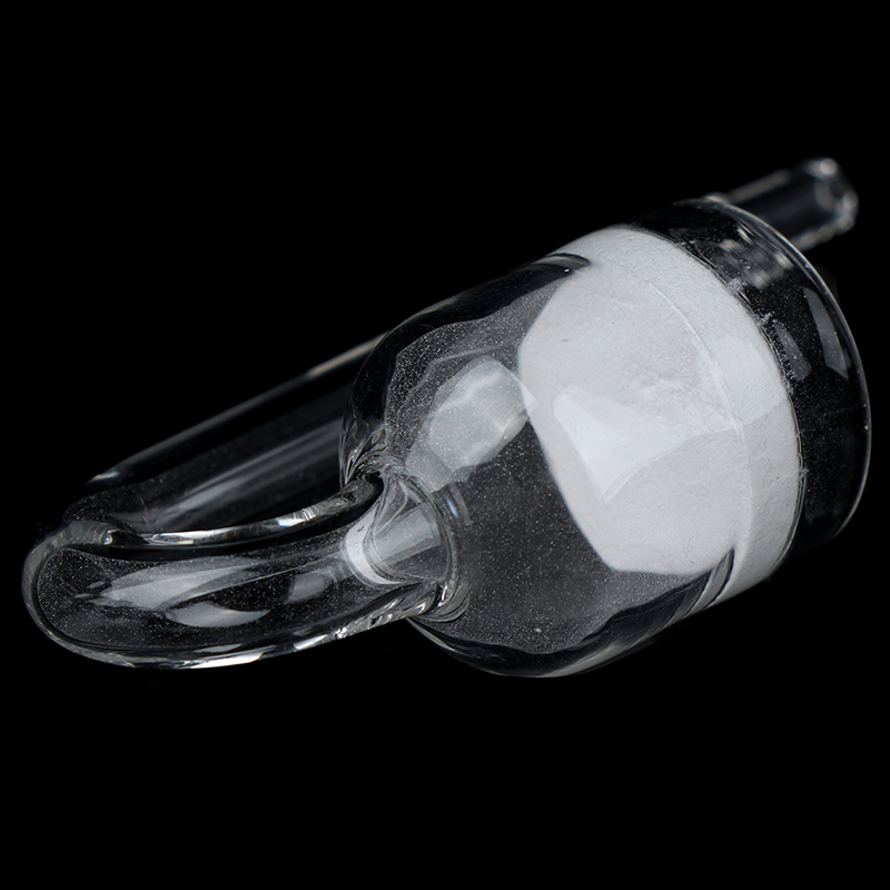 Aquarium Fish Tank CO2 Diffuser Glass Cup Carbon Dioxide Reactor With Ceramic Disc