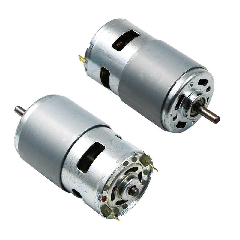 DC12V Motor 775/795/895 Double Ball Bearing 6000-12000RPM Large Torque High Power Low Noise Hot Sale Electronic Component Motor