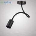 black ceiling light