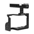 YELANGU C17 Aluminium Alloy Camera Cage Kit with Handle for Sony A6600/Alpha 6600/ILCE-6600 Mirrorless Camera