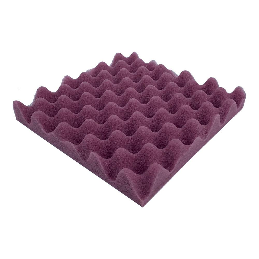 1pc Soundproofing Foam Studio Acoustic Panels Studio Foam Wedges 25x25x4cm Soundproof Absorption Treatment Panel FDH