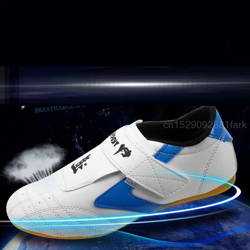 Taekwondo Shoes Breathable Wear-resistant Training kickboxing Wushu do Martial Arts Sneaker Shoes From Kids to Adult 26-45