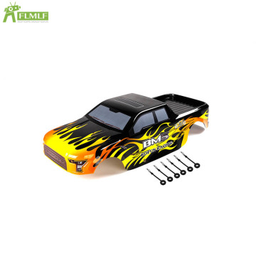 Pickup Body Car Shell Fit for 1/5 HPI FG Monster Hummer Truck ROFUN ROVAN Big Monster Toys Games Parts