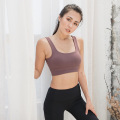 Women's Shock Absorber Padded Sports Bra Scoop Back Push Up Running Fitness Athletic Bras High Support Yoga Crop Sport Bra Tops