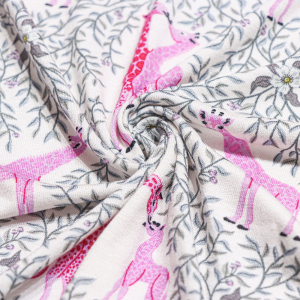 Eco Friendly Print Viscose Spandex Single Jersey