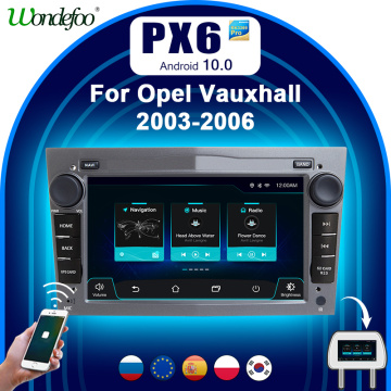 PX6 2 DIN Android 10 car radio For Opel Vauxhall Astra H G J Vectra Antara Zafira Corsa Vivaro Meriva Veda car stereo auto audio