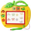 Magic Slate Color Small Format with Stamps, Toy for Girl and Boy 18 Months, Mini Games for Babies and Children 2 and 3 Years - C
