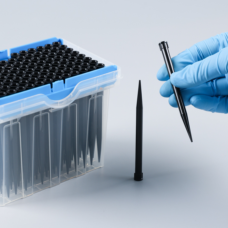 1000Ul  Black Filter Pipette Tips