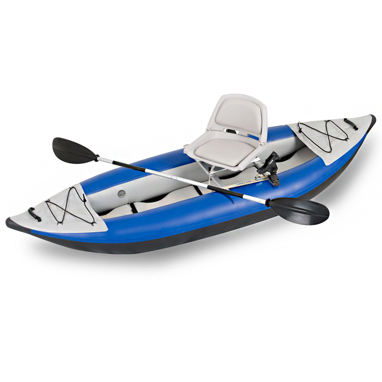 2021 water sport custom durable pvc kayak canoes foldable kayak double inflatable kayak 2 person