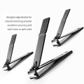 3style Black Stainless Steel Nail Clipper Nail Cutting Machine Professional Nail Trimmer High Quality Toe Nail Clipper Nail Tool