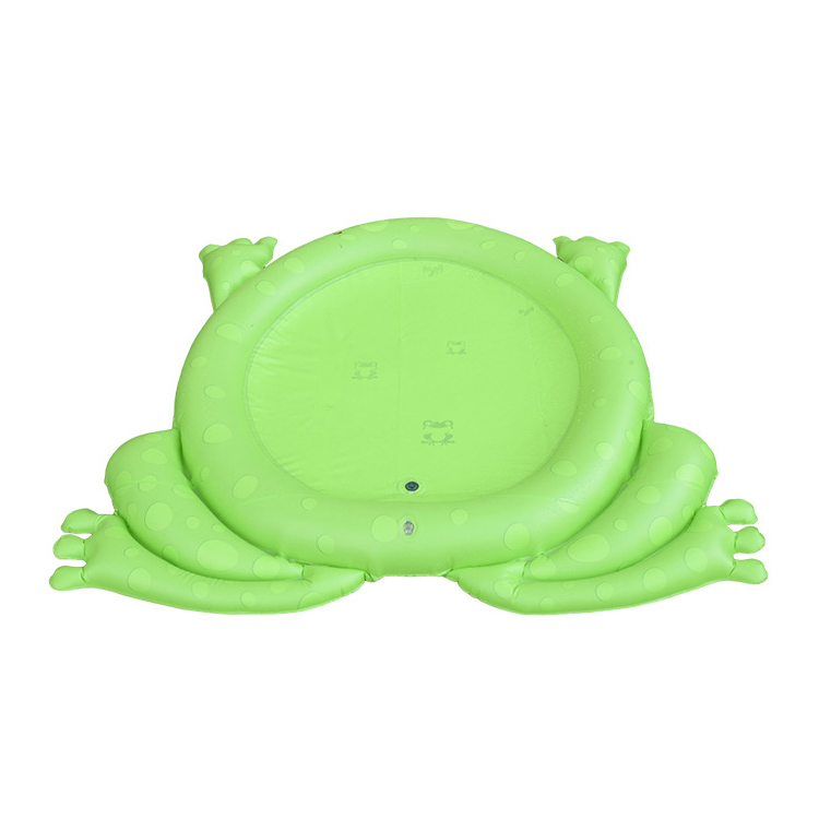 Frog Shape Baby Water Mat Baby Educational Toys 8