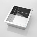 304 Stainless Steel Concealed Install Bathroom Storage Shelf Shower Organizer Storage Rack Inside Wall Mounted Bathroom Shelf