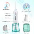 Destone Oral Irrigator Cordless Dental Water Flosser 300ML Portable Teeth Cleaner with IPX7 Waterproof 3 Modes Water Flossing