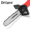 Drillpro Upgrade Electric Saw Parts 11.5 Inch M10/M14/M16 Chainsaw Bracket Changed 100 125 150 Angle Grinder Into Chain Saw