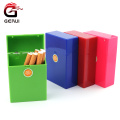 Light Acrylic Cigarette Case Tobacco Holder Pocket Cigar Box Storage Container Smoking Accessories 4 Colors Lighters Smoking